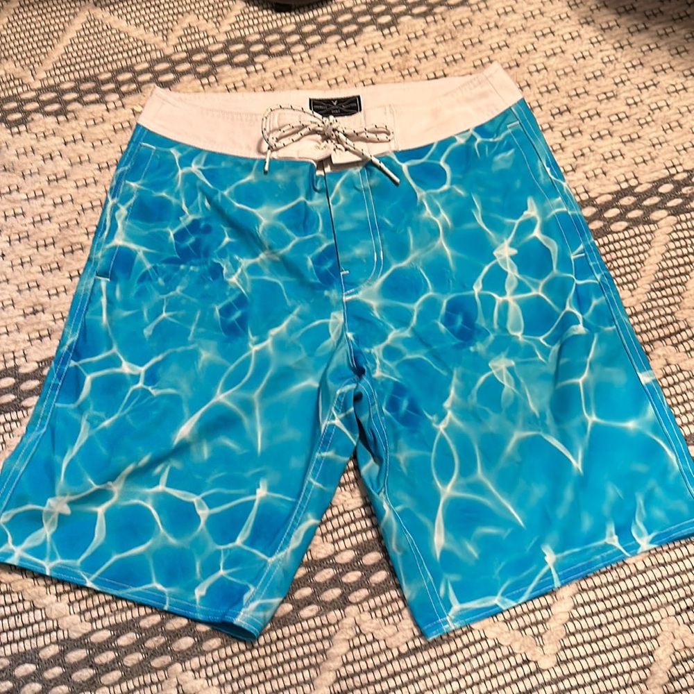 Mens American eagle swim trunks
